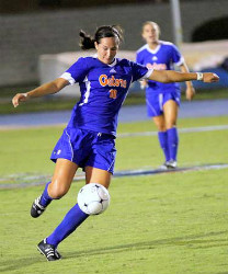 Holly King college soccer Florida defender