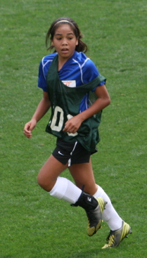 club soccer player tophat Grace Nguyen